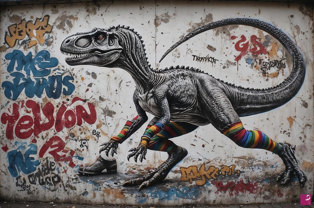 quadri in vendita online - T Rex