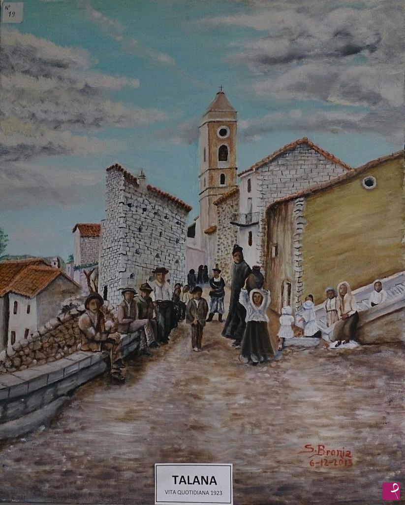 quadri in vendita online - Talana - vita quotidiana 1923