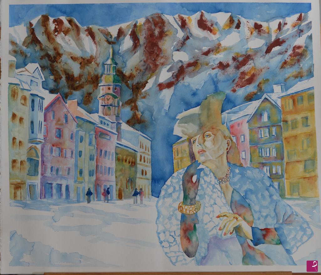 quadri in vendita online - Tamara de Lempicka a Innsbruck