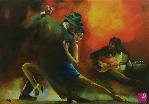 quadri in vendita online - Tango