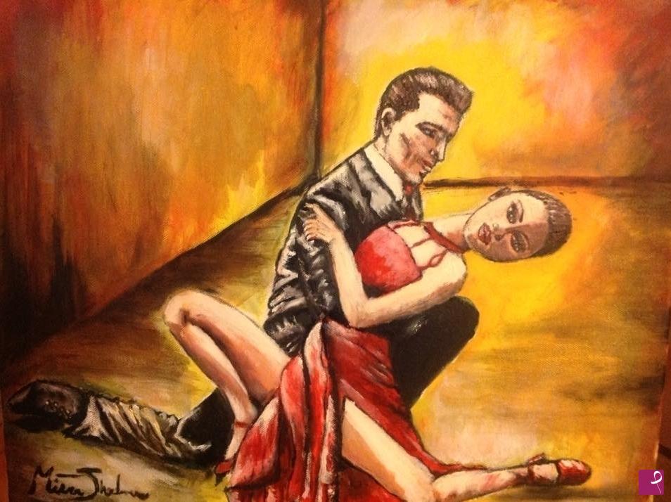 quadri in vendita online - Tango argentino