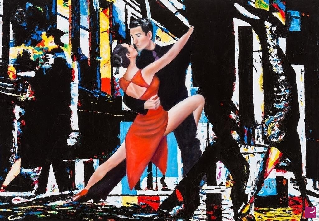 quadri in vendita online - Tango metropolitano