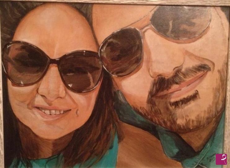 quadri in vendita online - TANIA E DAVIDE