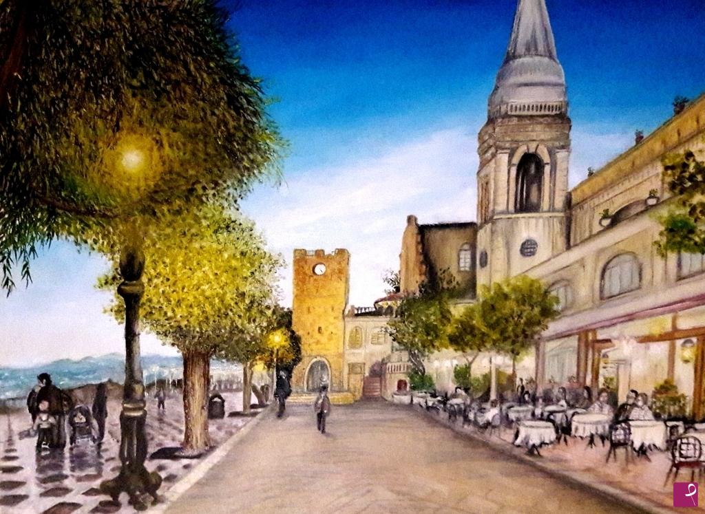 quadri in vendita online - Taormina
