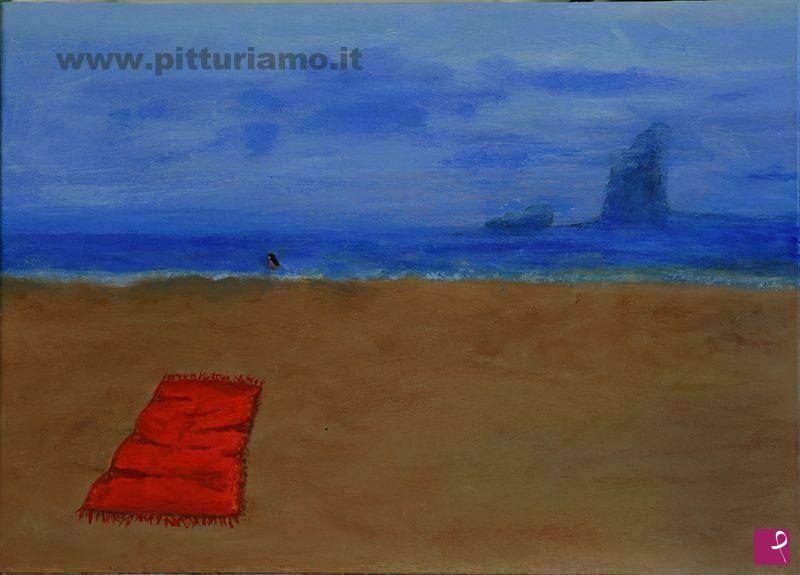 quadri in vendita online - Tappeto volante