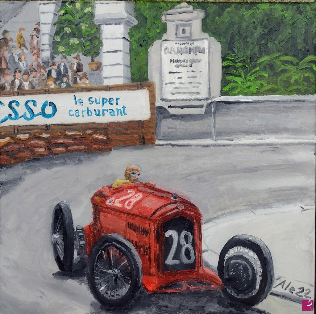 quadri in vendita online - Tazio Nuvolari