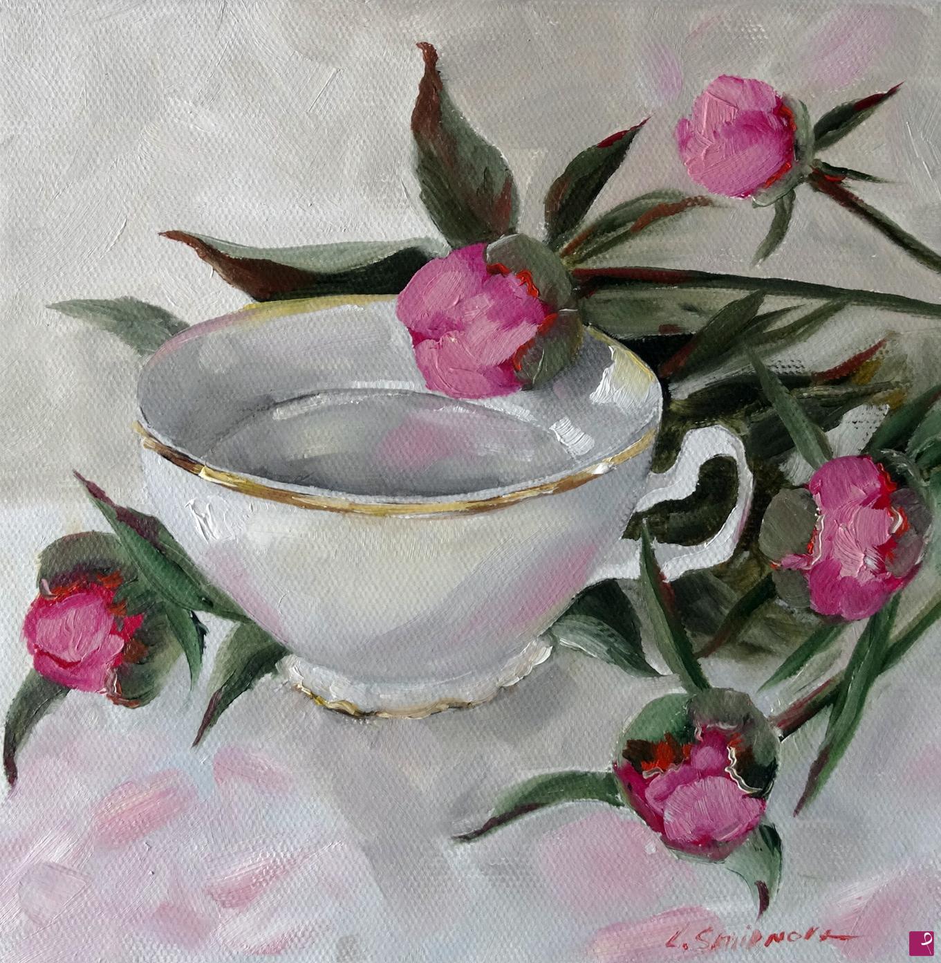 quadri in vendita online - Tazza di porcellana