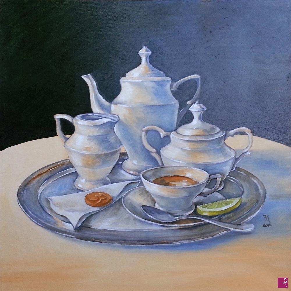 quadri in vendita online - Tea time