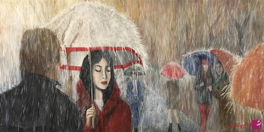 quadri in vendita online - TEARS IN THE RAIN (Lacrime nella pioggia)