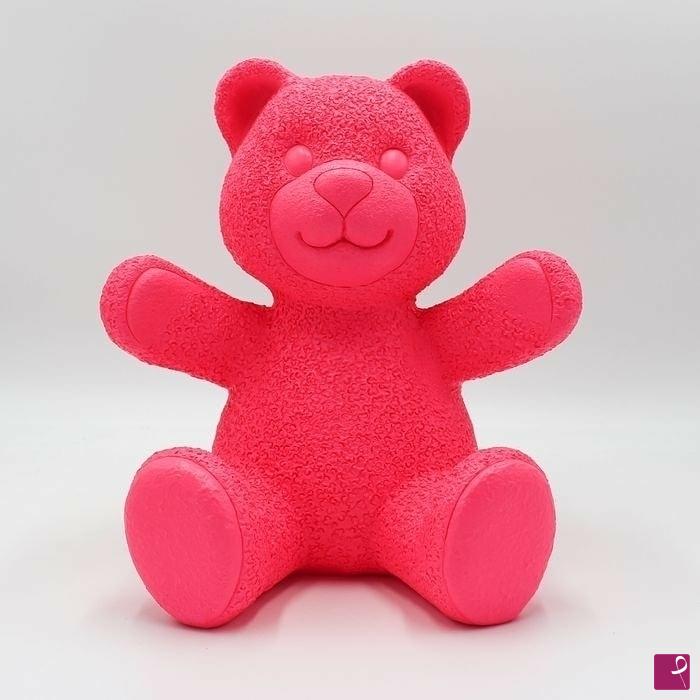 quadri in vendita online - Teddy ( Pink fluo )