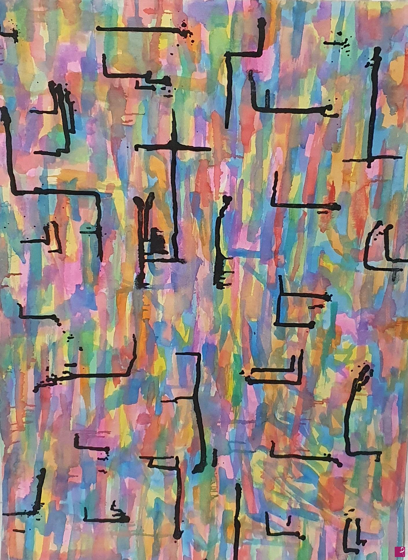 quadri in vendita online - Tela tela colore colore...