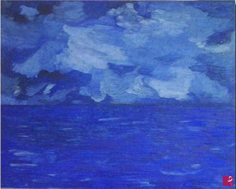 quadri in vendita online - Tempesta di mare