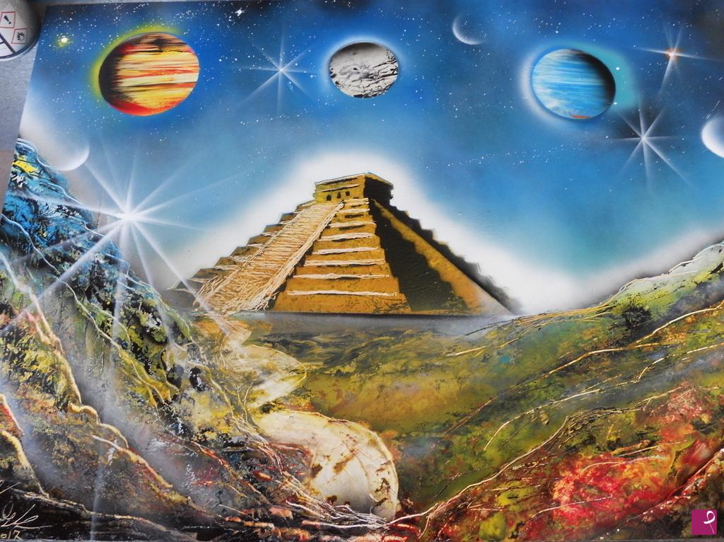 quadri in vendita online - tempio maya