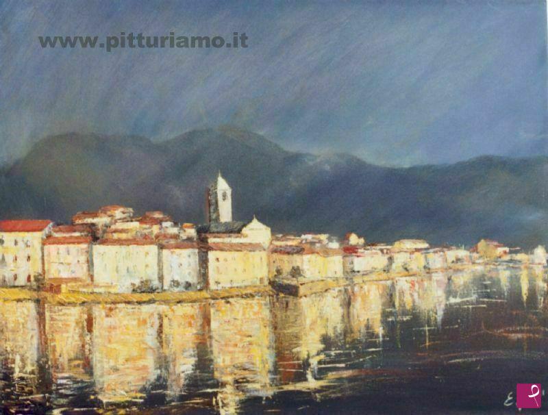 quadri in vendita online - TEMPORALE A FERIOLO