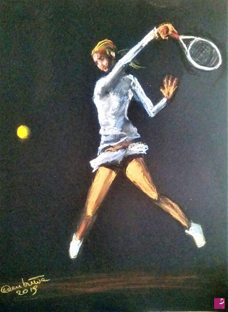 quadri in vendita online - Tennista