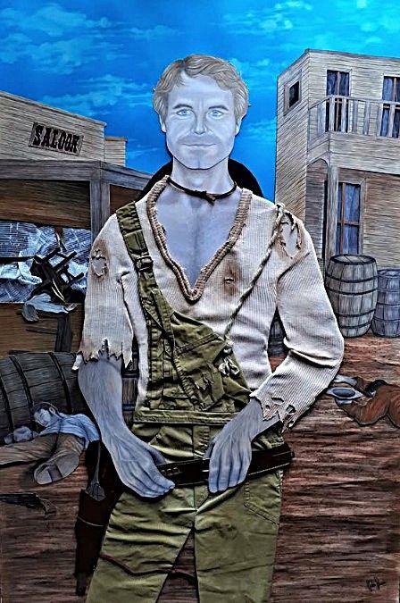 quadri in vendita online - Terence Hill - Lo chiamavano trinità 