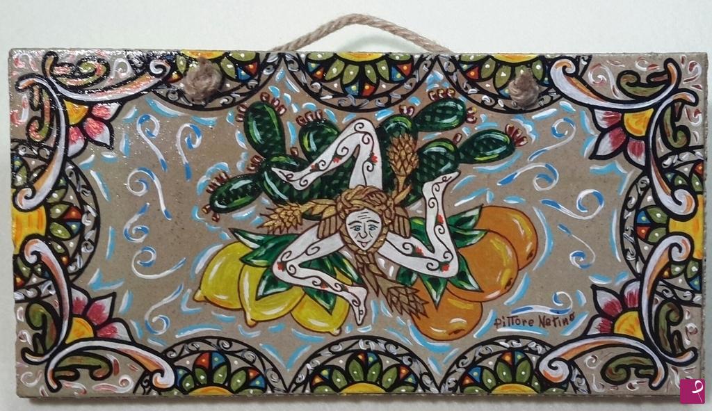 quadri in vendita online - " Terracotte  siciliane" - collezione 2018 n.°28 