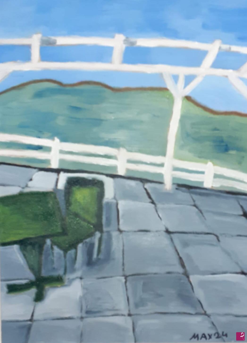 quadri in vendita online - Terrazza