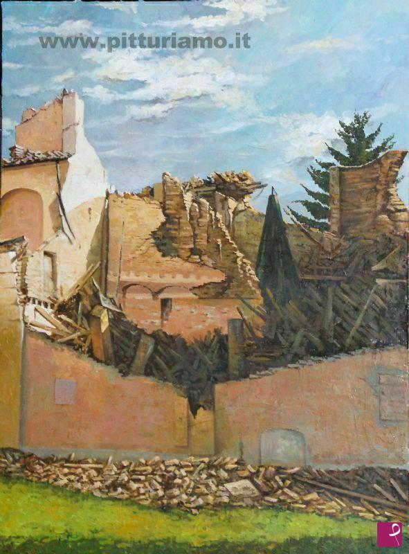 quadri in vendita online - Terremoto a Reggio Emilia