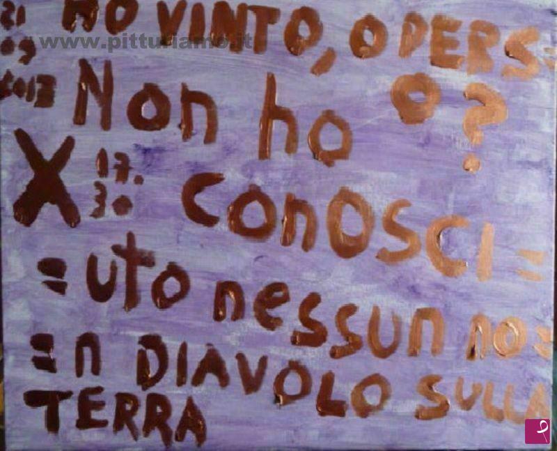 quadri in vendita online - TERRIBLE