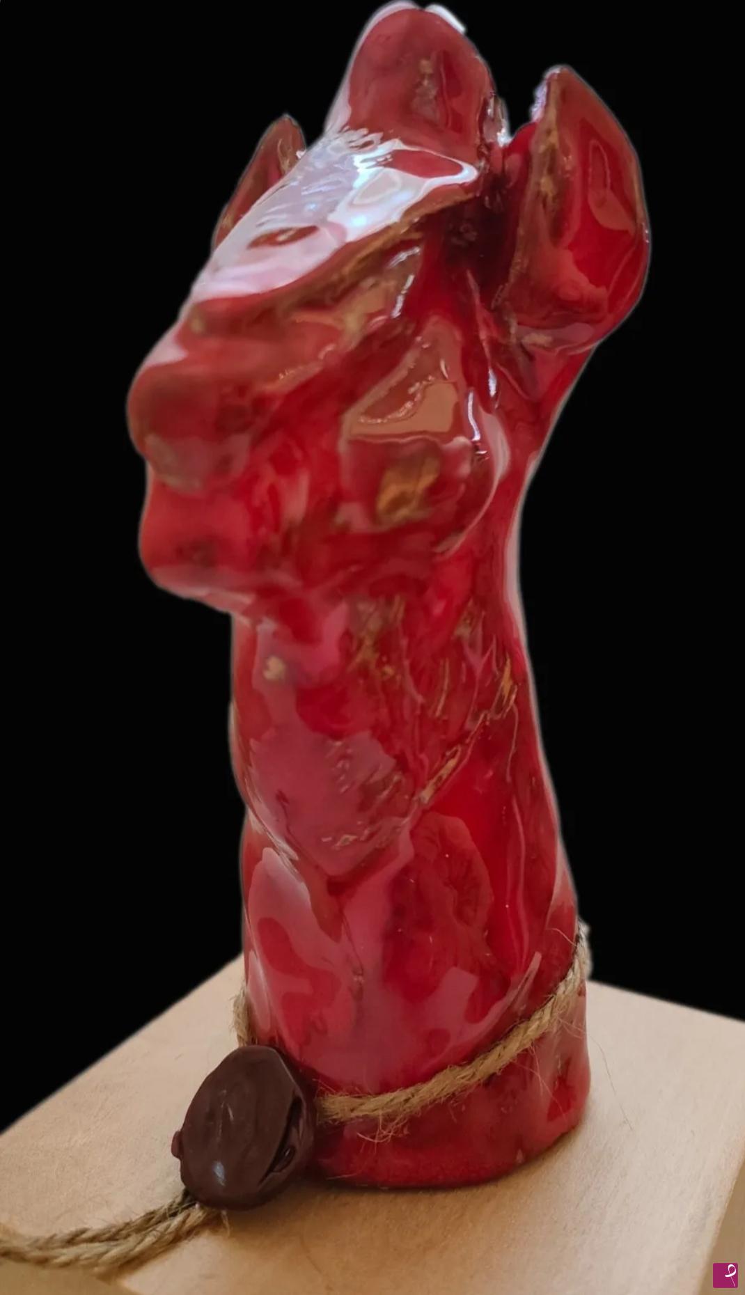 quadri in vendita online - Testa di cavallo in ceramica.