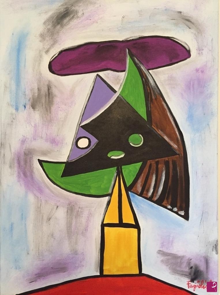 quadri in vendita online - TESTA DI DONNA-PICASSO