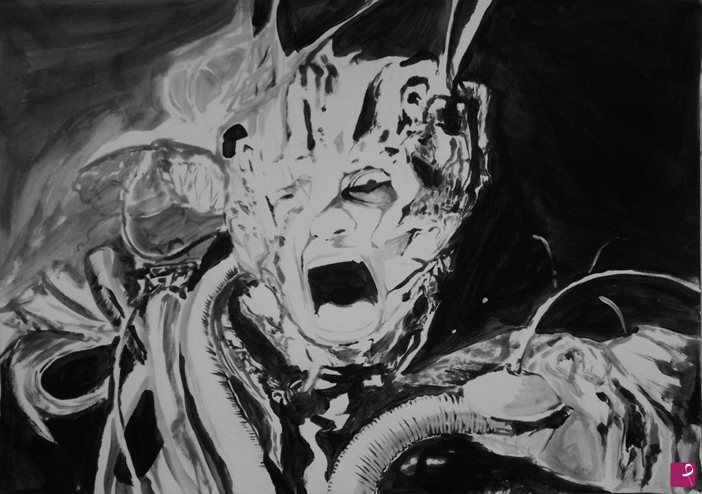 quadri in vendita online - "Tetsuo" - Shinya Tsukamoto - 1989