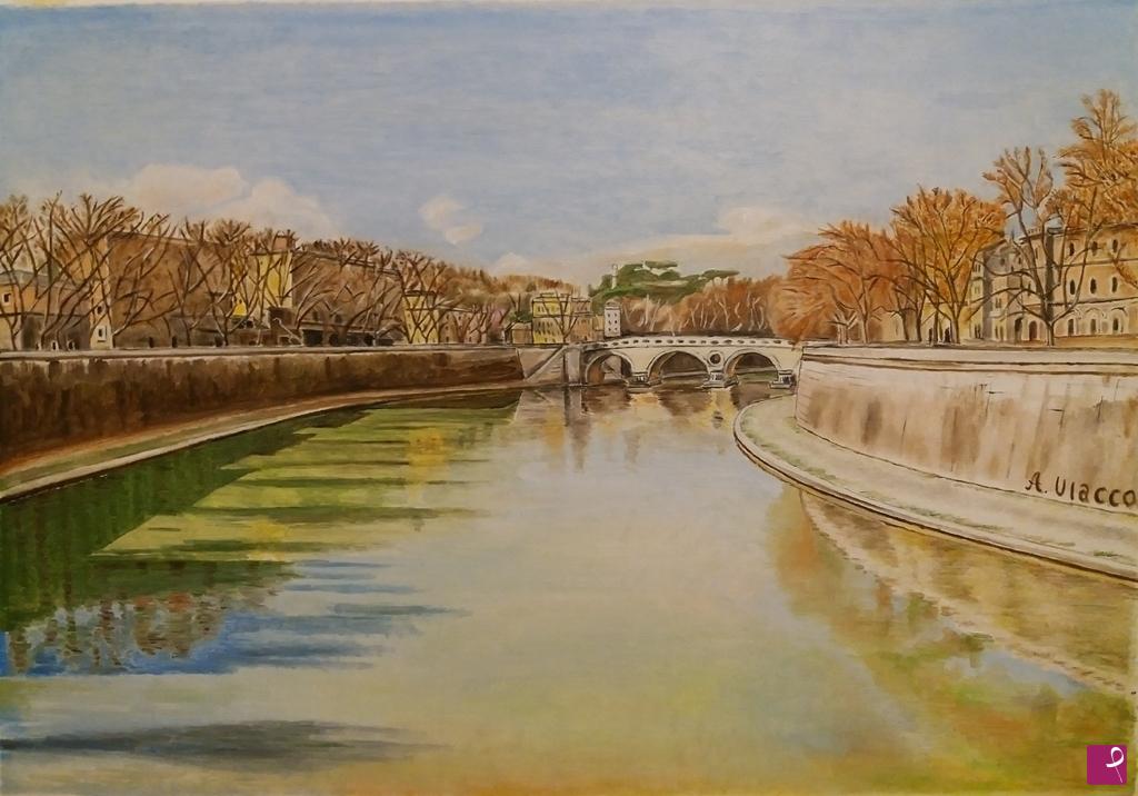 quadri in vendita online - Tevere