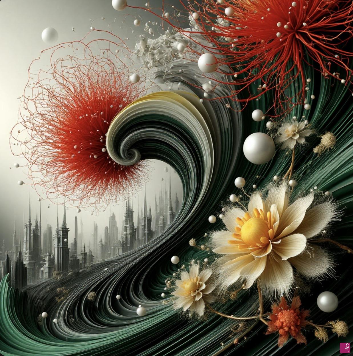 quadri in vendita online - The Advance of Flowers