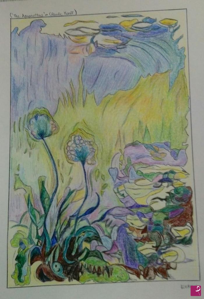 quadri in vendita online - The Agapanthus