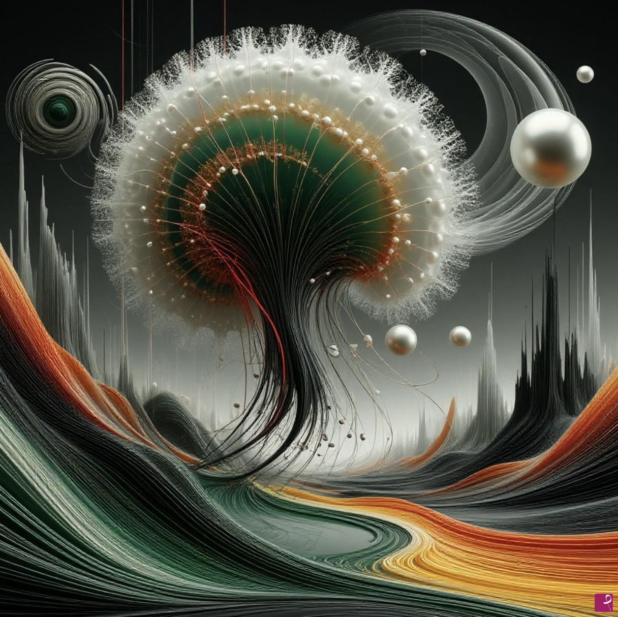 quadri in vendita online - The animal life of another planet