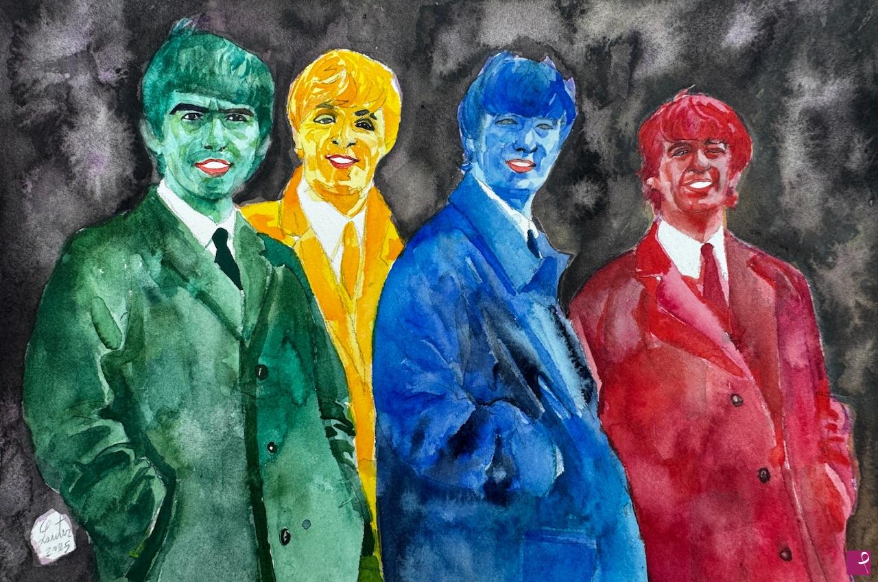quadri in vendita online -  THE BEATLES