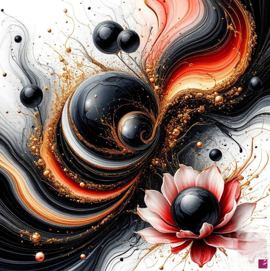 quadri in vendita online - The Birth of a Flower