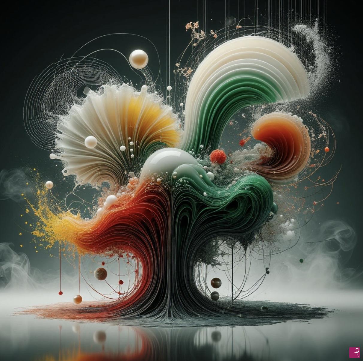 quadri in vendita online - The Birth of a Flower