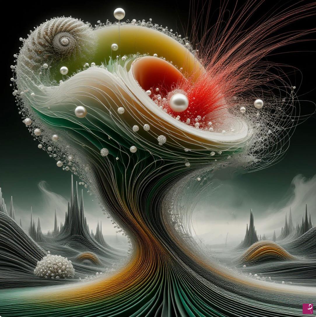 quadri in vendita online - The birth of a pearl