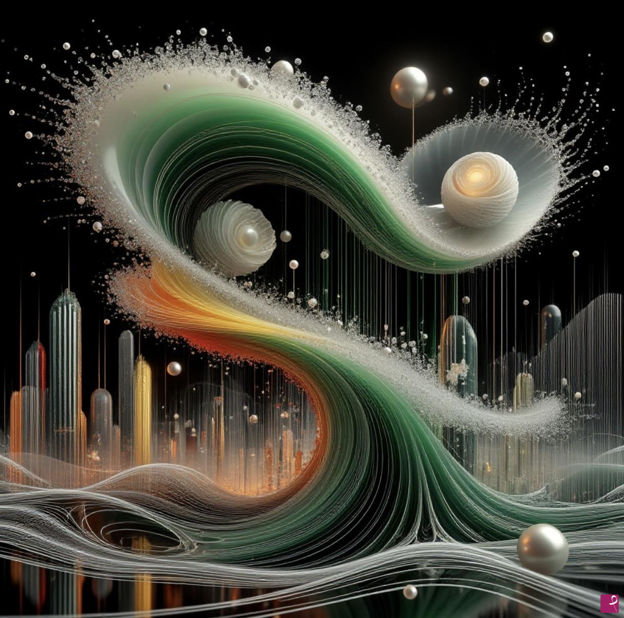 quadri in vendita online - The Birth of a Pearl