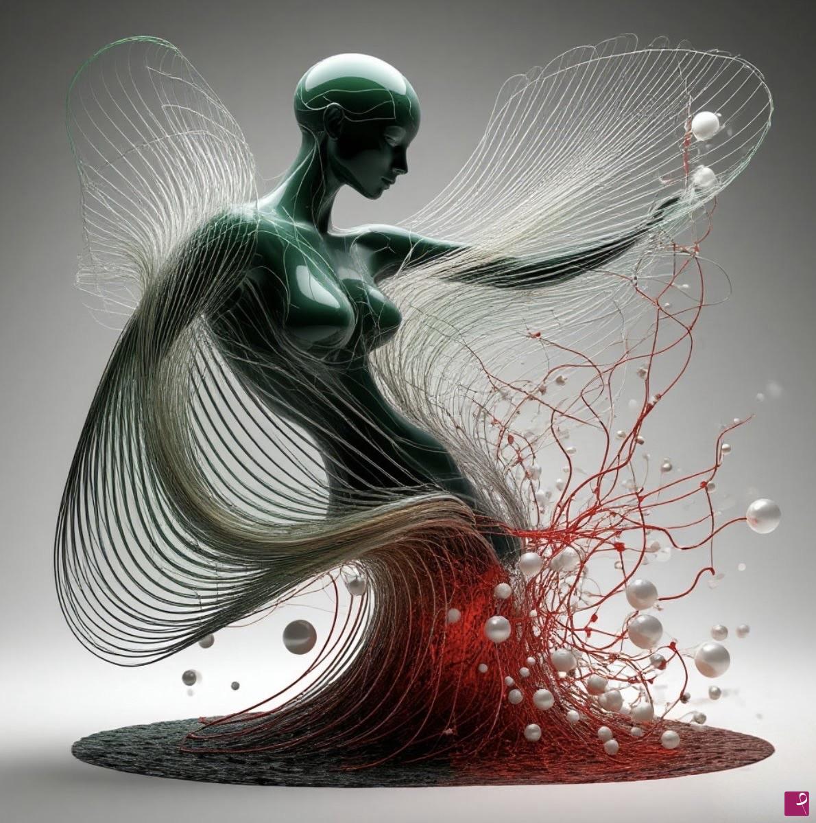 quadri in vendita online - The Birth of a Sculpture