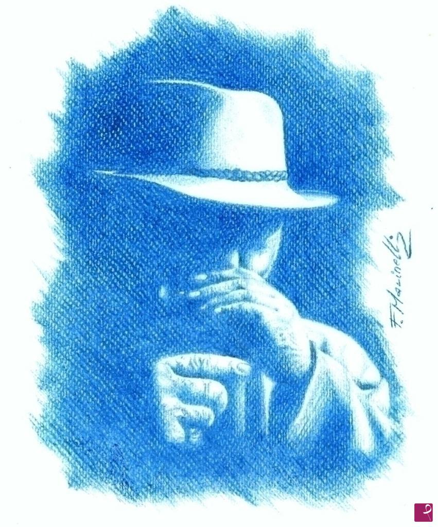 quadri in vendita online - the blue blues