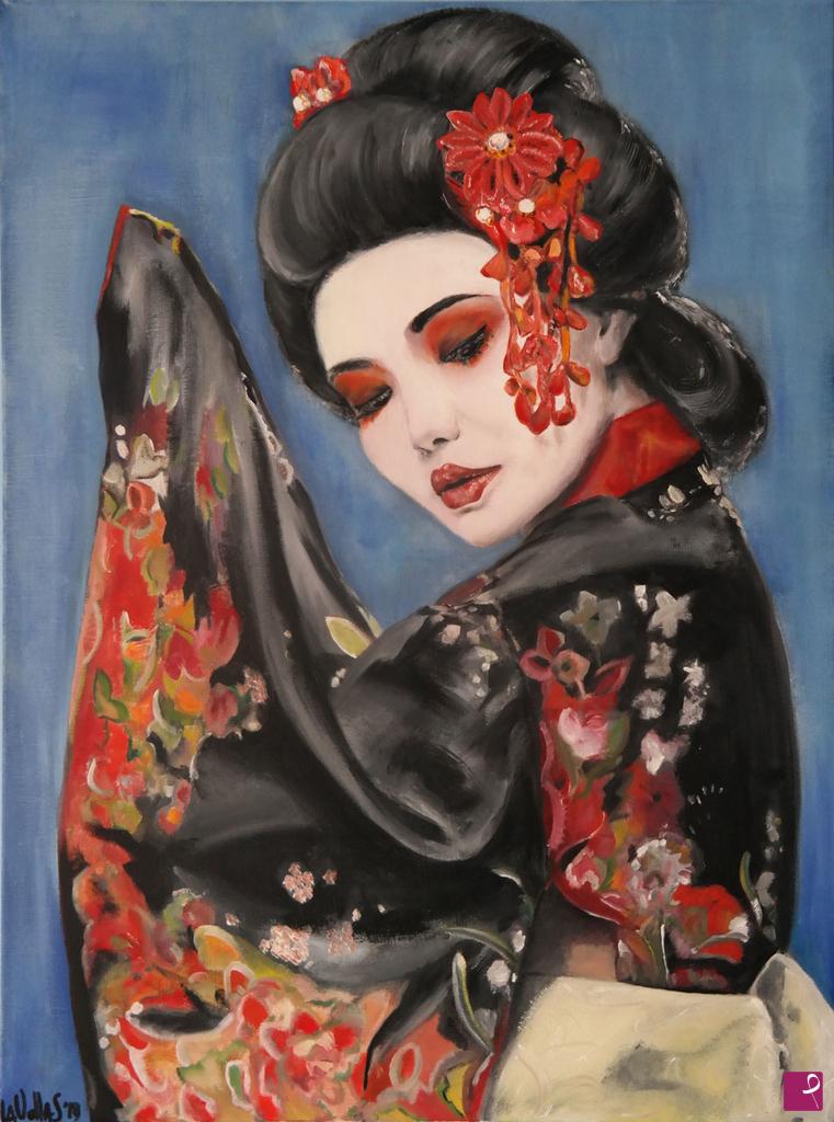 quadri in vendita online - The Blue Geisha