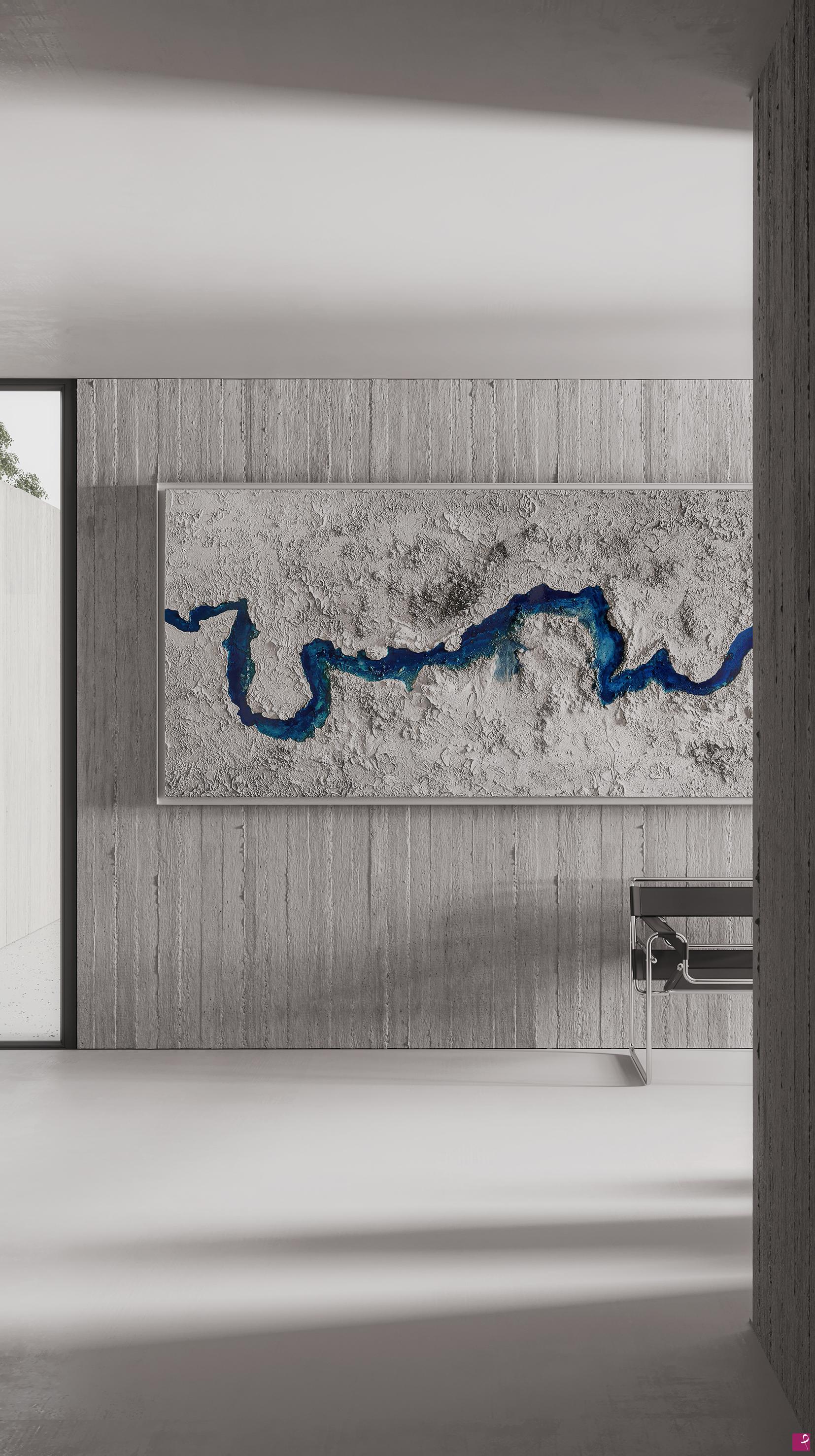 quadri in vendita online - The Blue River