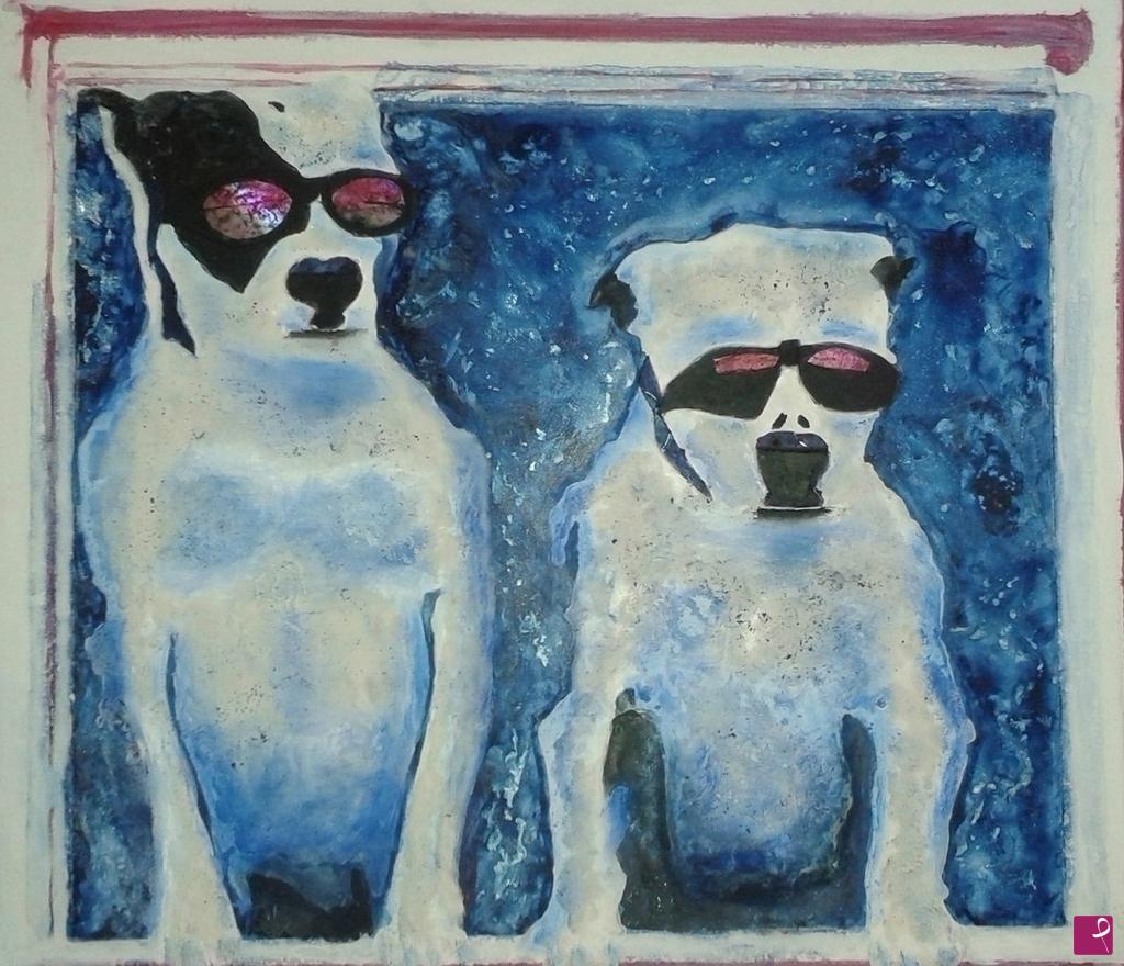 quadri in vendita online - The blues Brothers