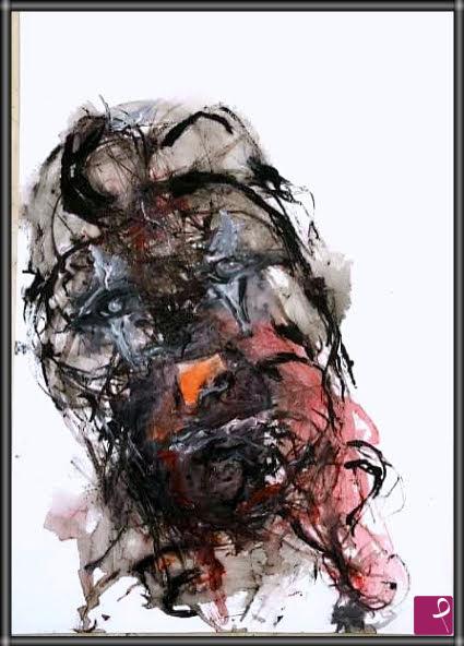 quadri in vendita online - The Clown (autoritratto)