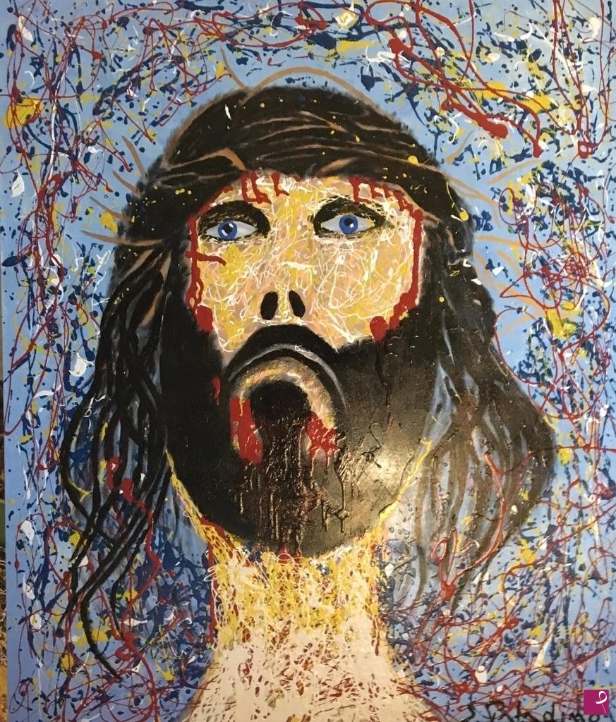 quadri in vendita online - The colors of Jesus 