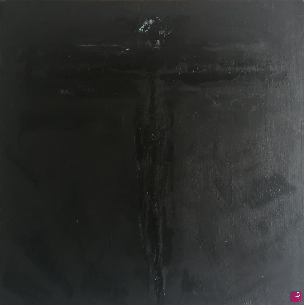 quadri in vendita online - The Cross  serie: Black Spectrum 