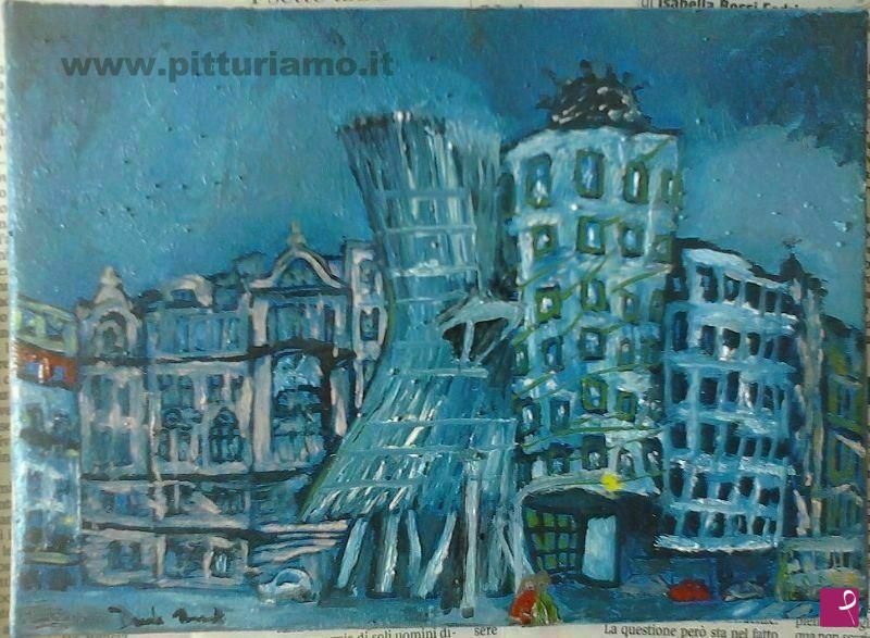 quadri in vendita online - The Dancing house of Prague