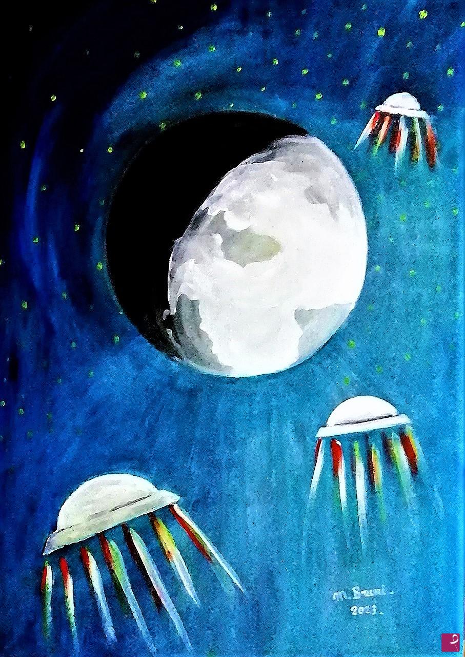 quadri in vendita online - The dark side of the moon