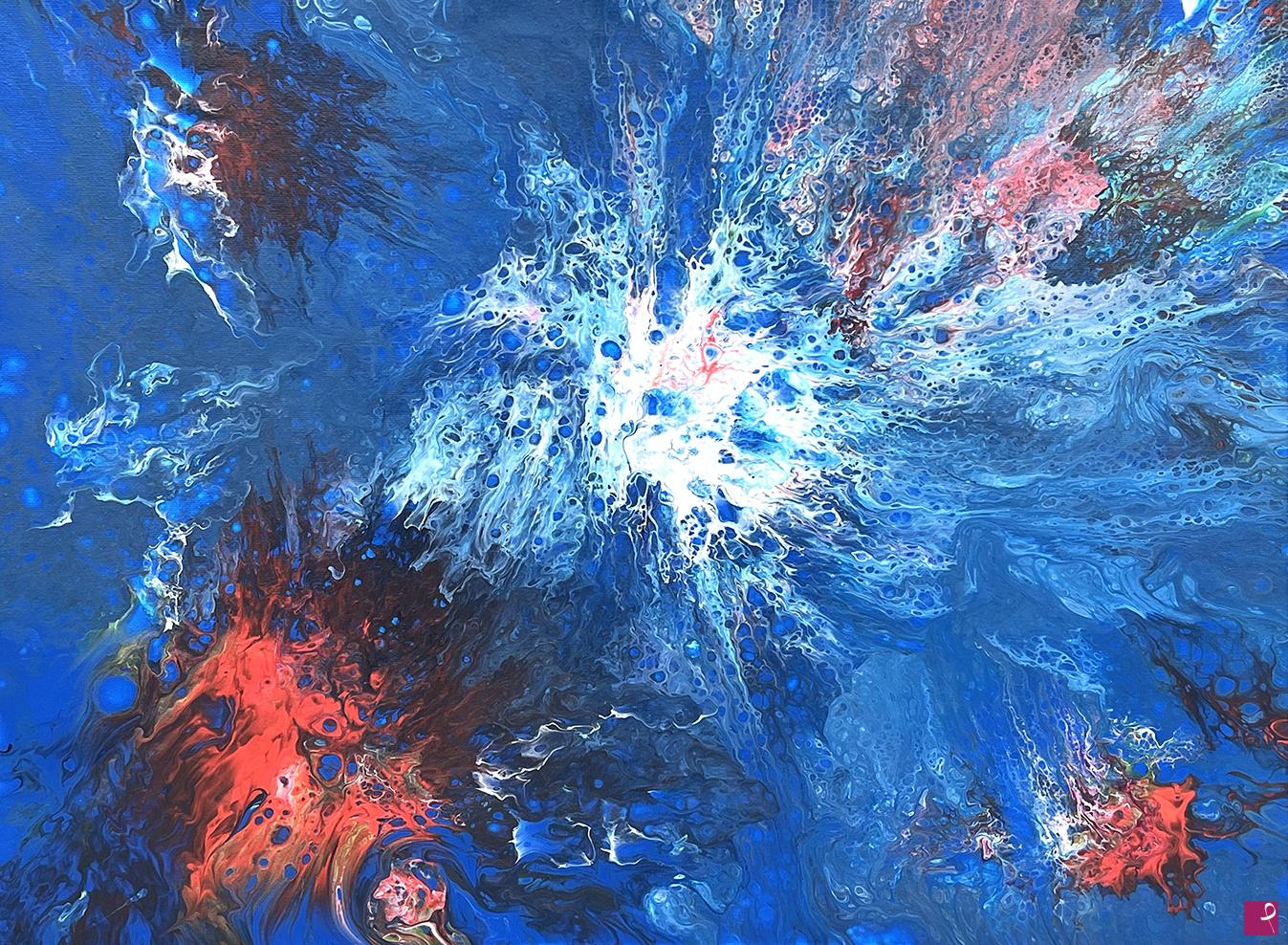 quadri in vendita online - The deepest blue as my deepest dream part 2