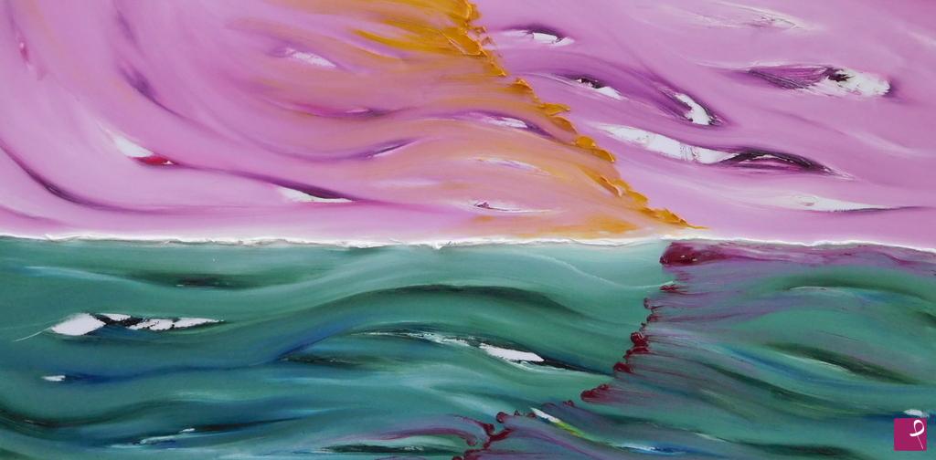 quadri in vendita online - The evening light