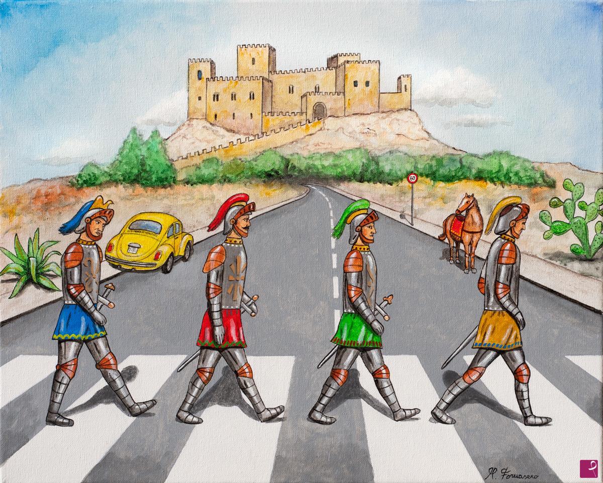 quadri in vendita online - The Fab Four
