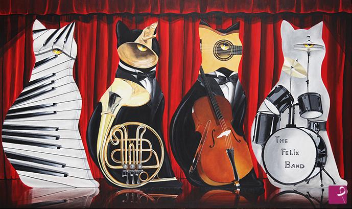 quadri in vendita online - THE FELIX BAND